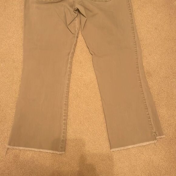 𝅺wish Tan Cropped Jeans. Size S - Picture 5 of 10